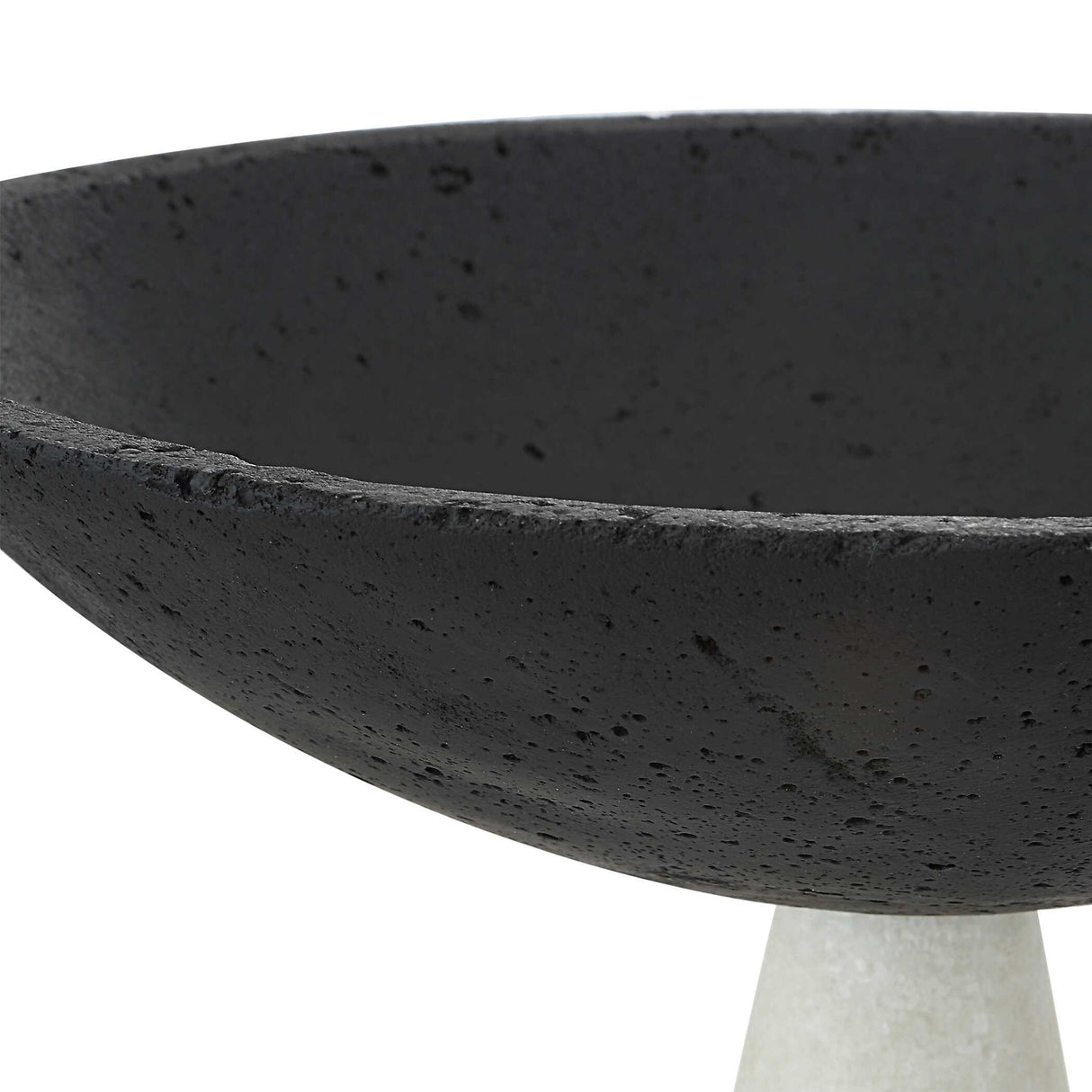Antithesis - Marble Bowls, Set Of 2 - Black & White