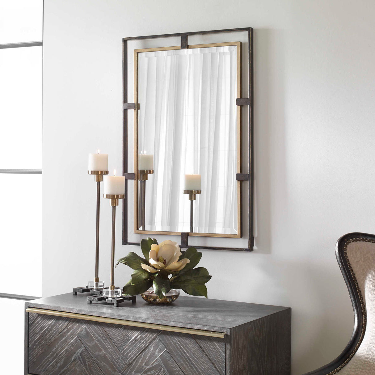 Carrizo - Rectangle Mirror