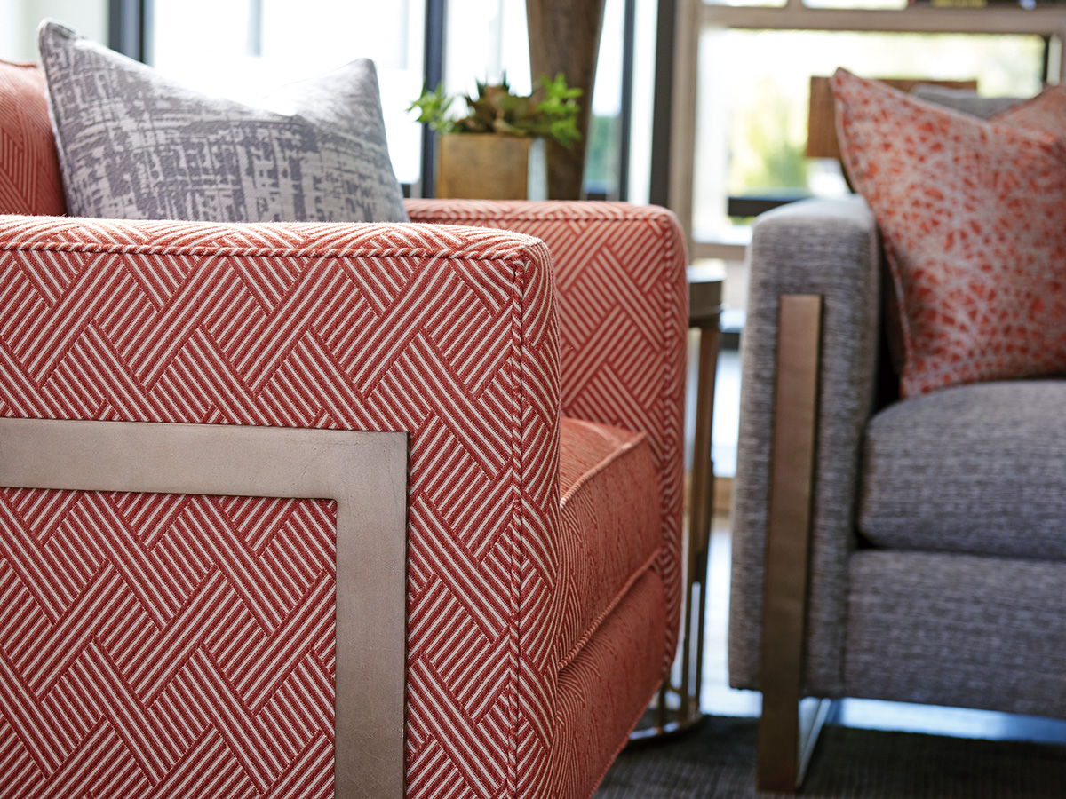 Shadow Play - Winthrop Chair - Pink