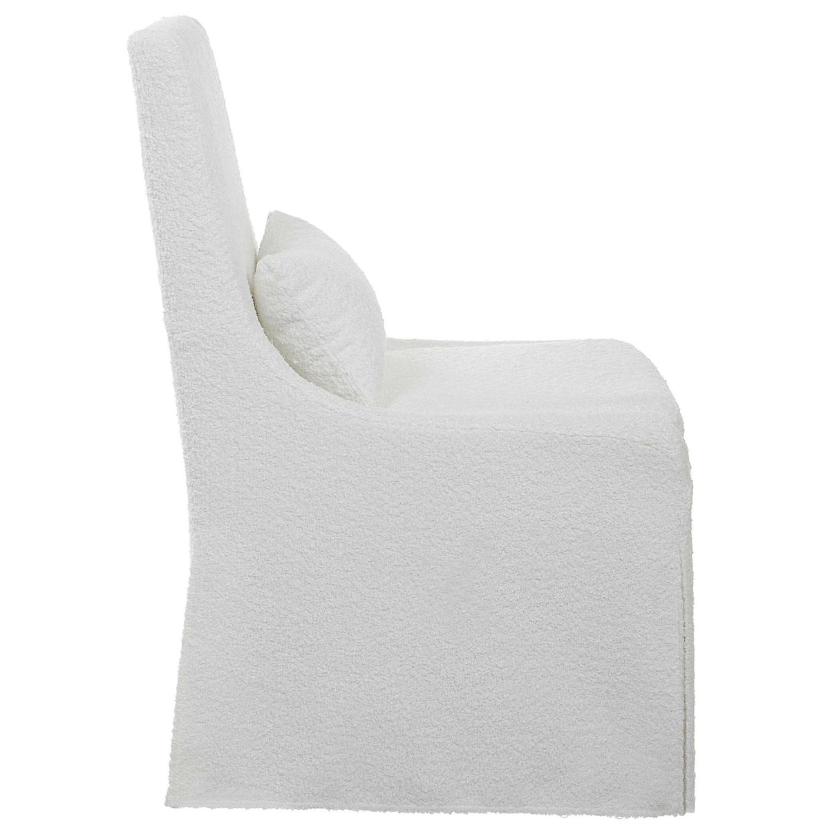 Coley - Armless Chair - White
