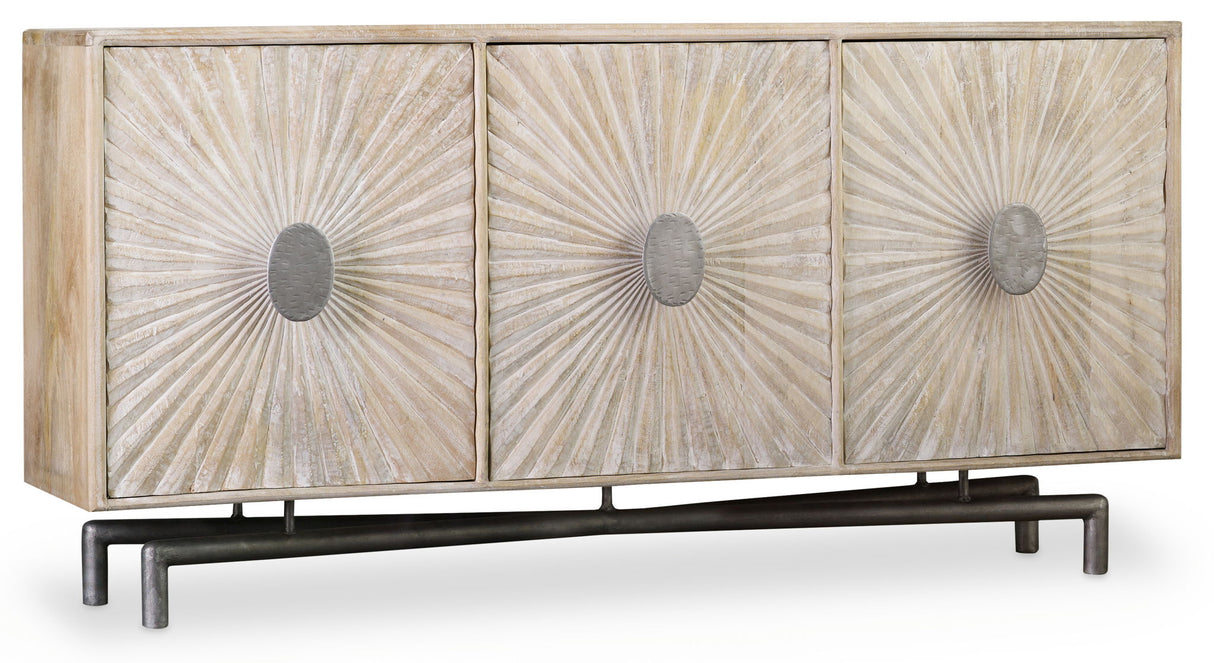 Melange - 68" Entertainment Console - Beige