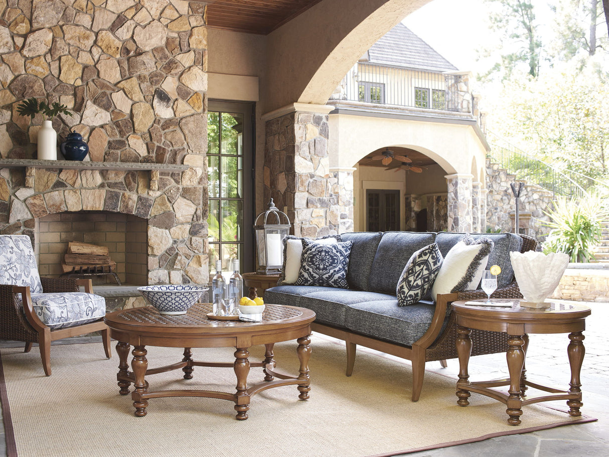 Harbor Isle - Wood Lounge Chair - Dark Brown