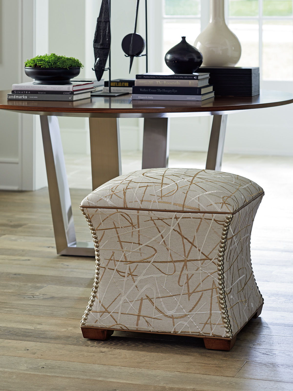 Kitano - Mandara Round Dining Table - Dark Brown