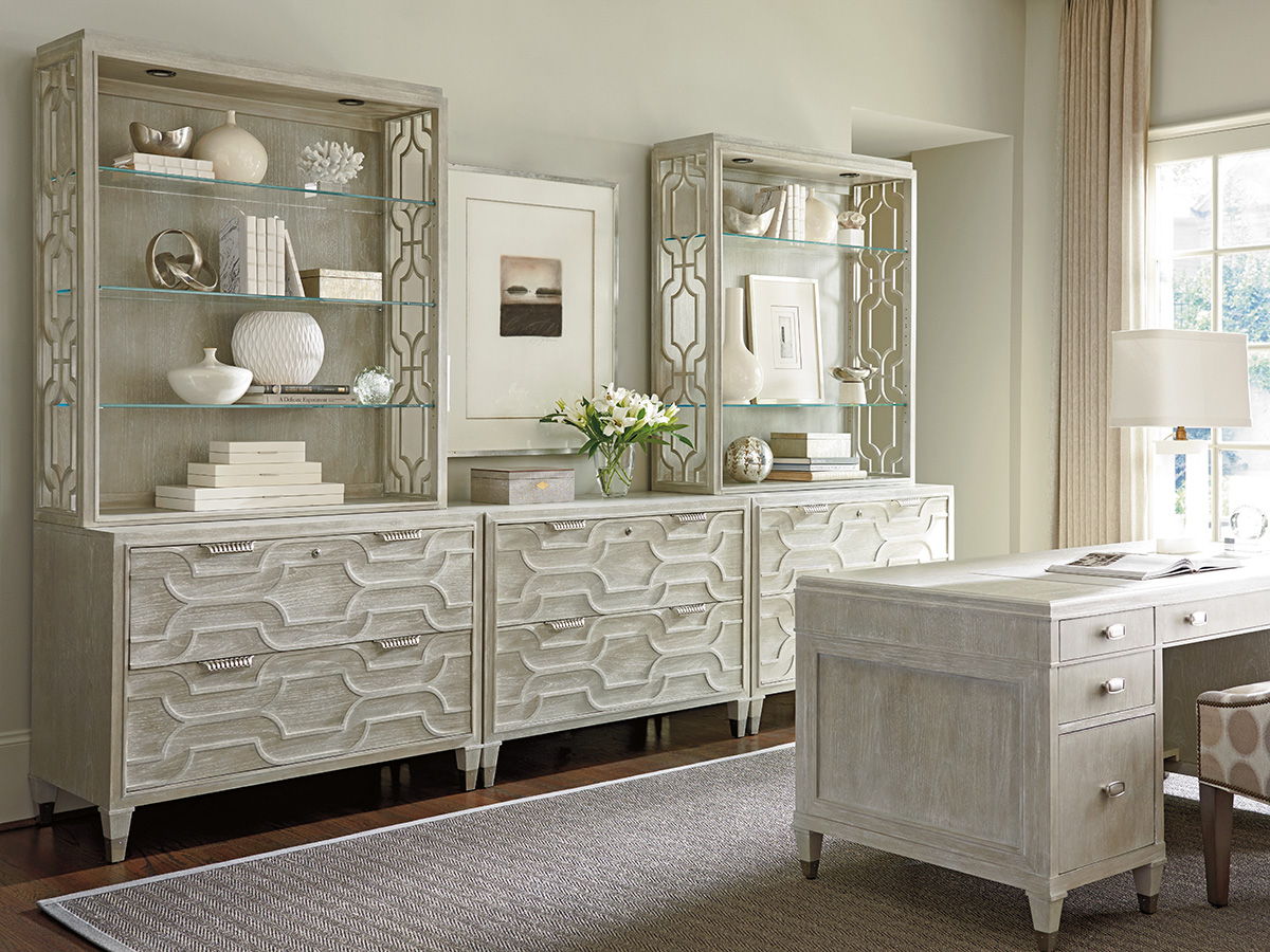 Greystone - Octavia File Chest - Beige