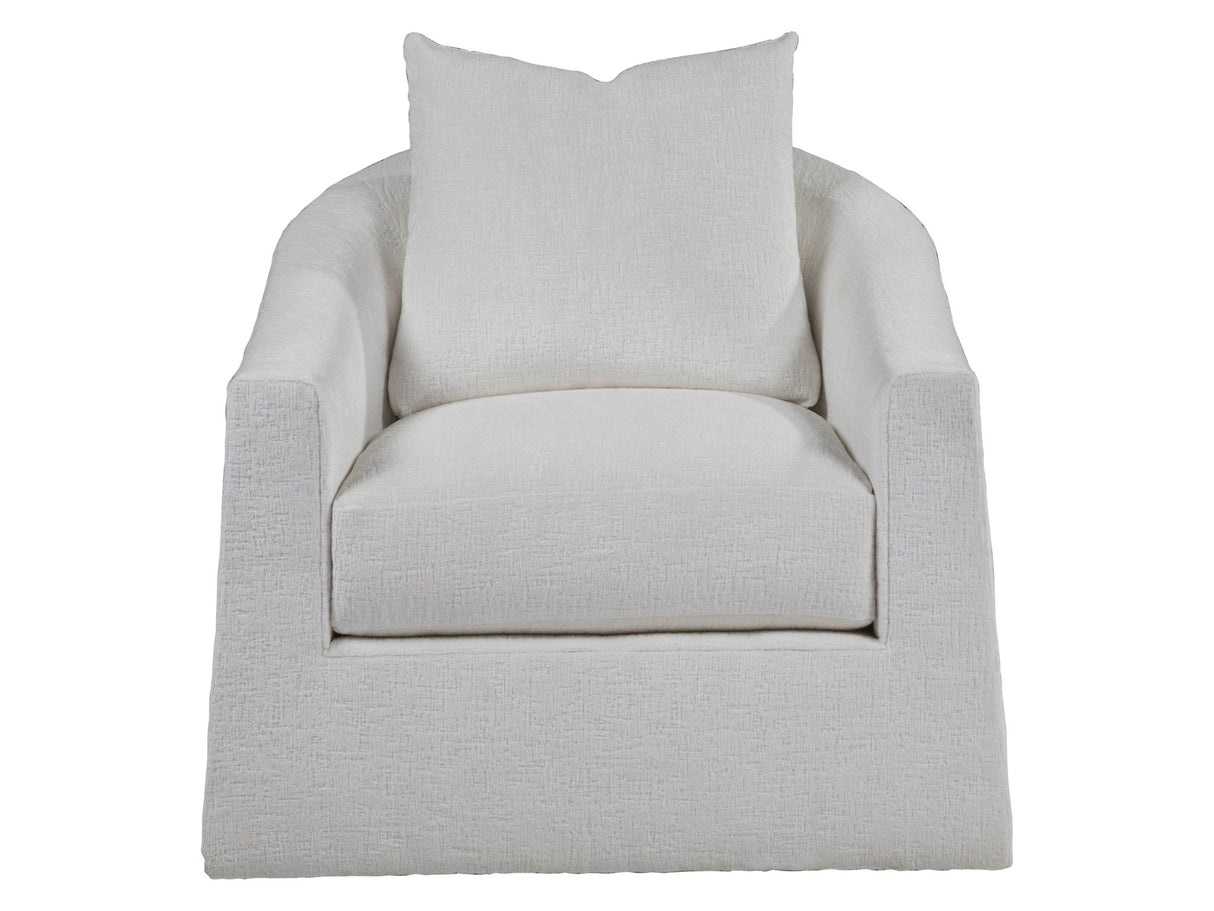Artistica Upholstery - Brigitte Swivel Chair - White