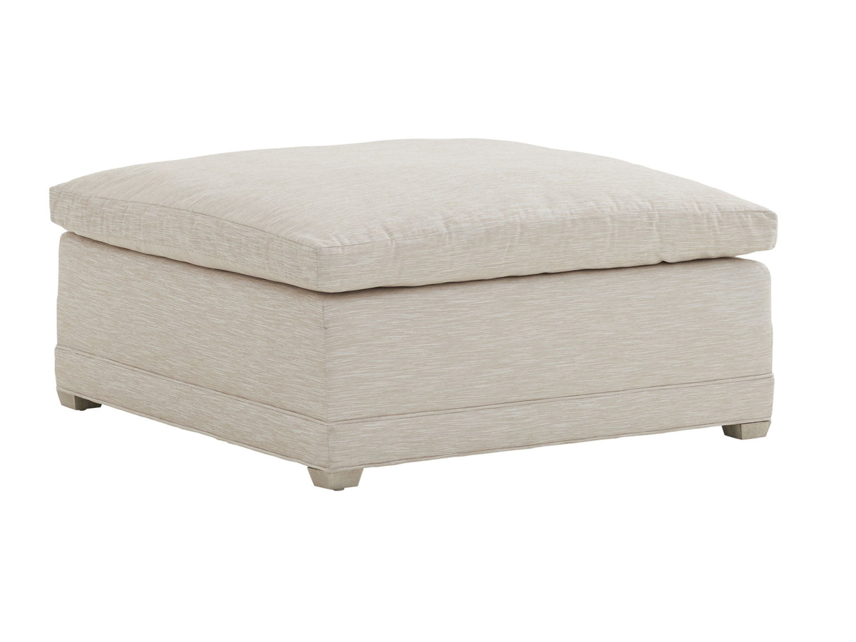 Barclay Butera Upholstery - Fabric Colony Ottoman - Beige