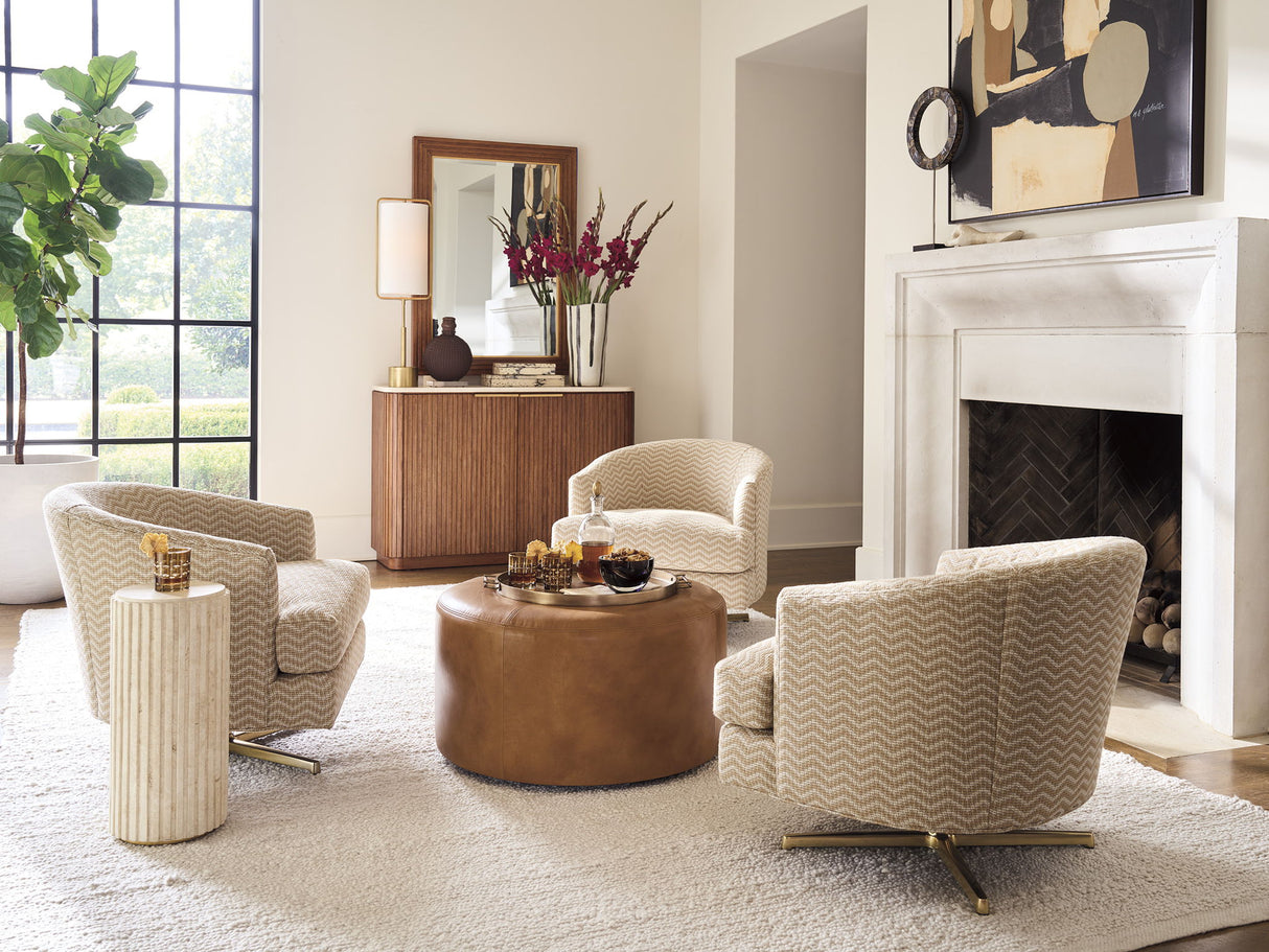 La Costa - Avenida Hall Chest - Dark Brown / Beige