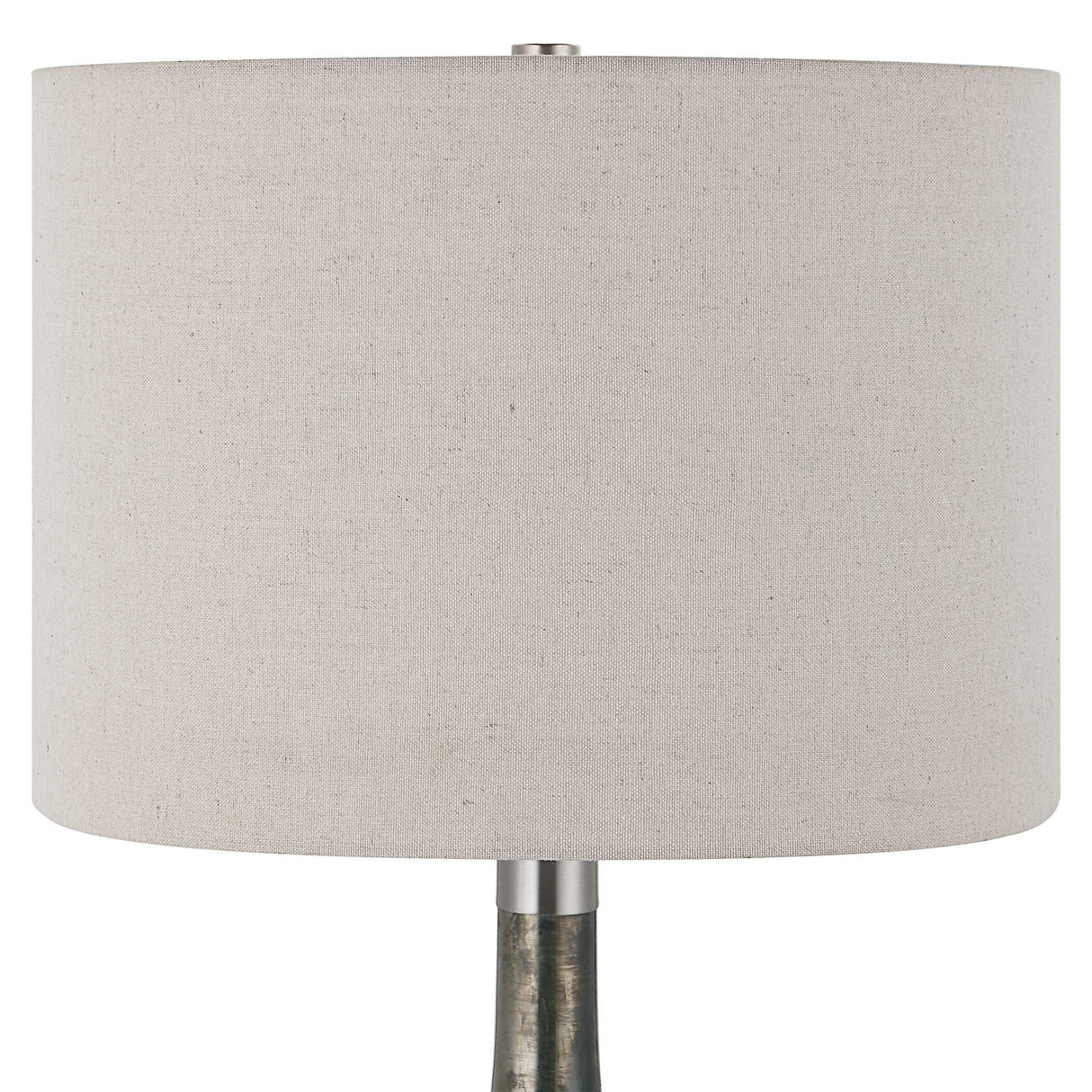 Contour - Metallic Glass Table Lamp - Gray, Dark