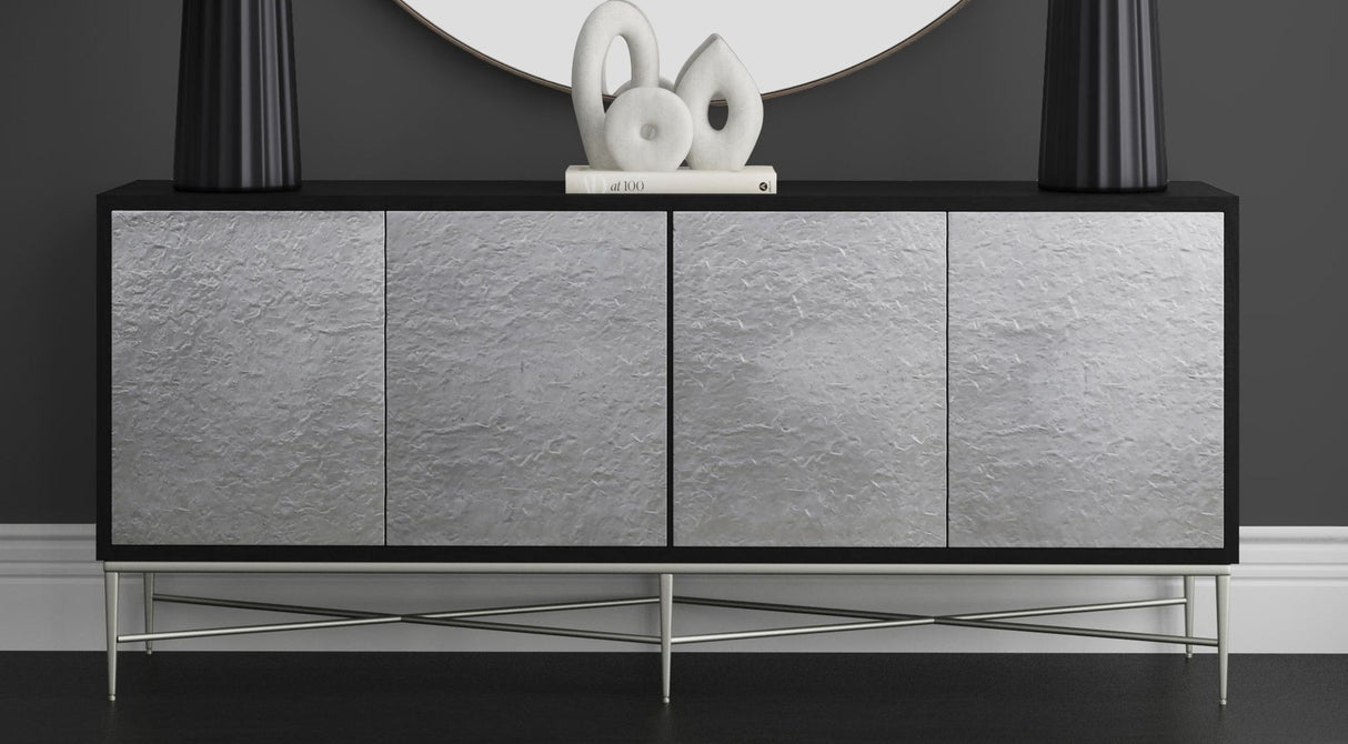 Lumina - Server - Ebny Mano / Silver Cast Aluminum