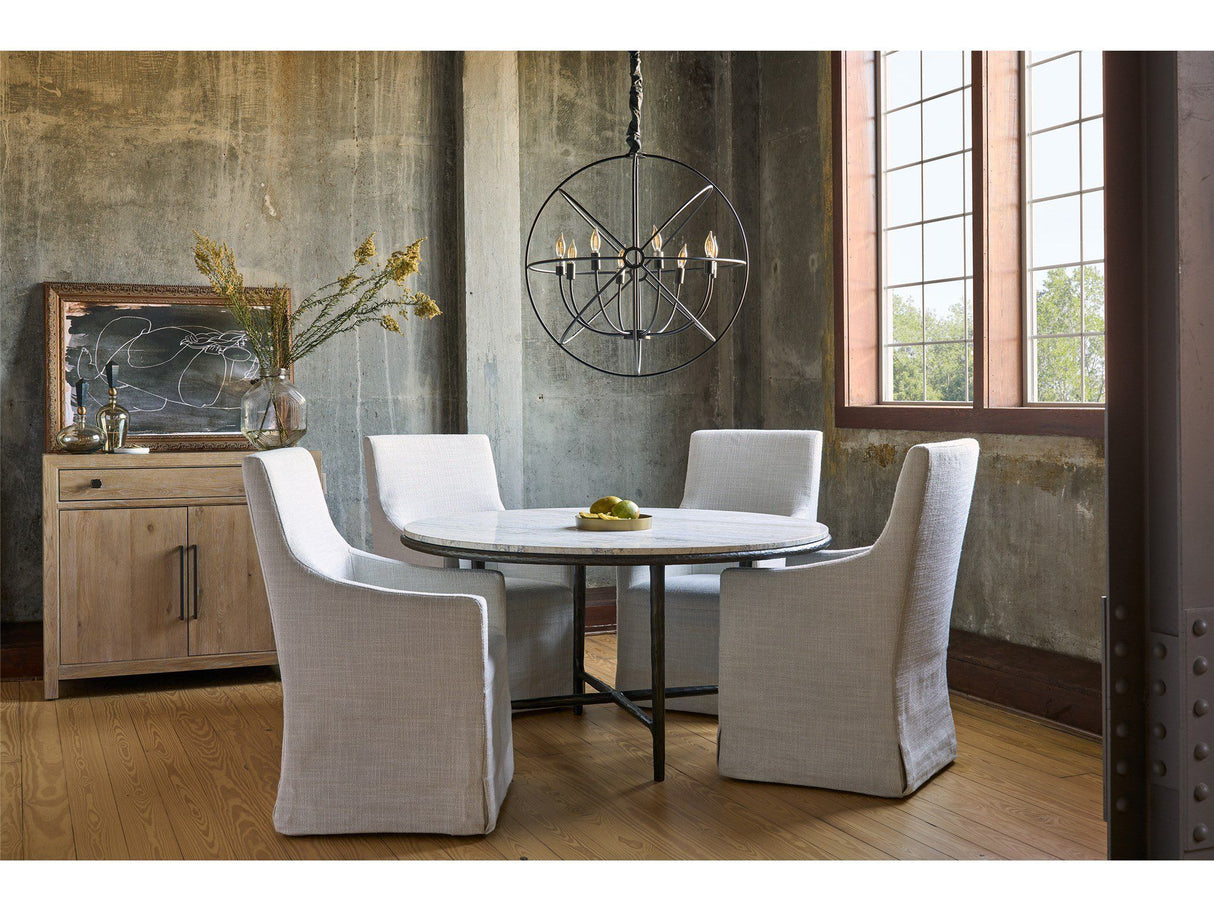 Griffith Park - Round Dining Table - Bronze / Gray