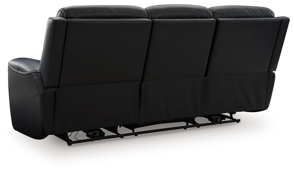 5Z-Comfort - Relaxation - Power Reclining Sofa With Adj Headrest