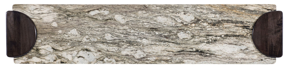 Commerce And Market - Slab-Tastic Console Table - Dark Wood