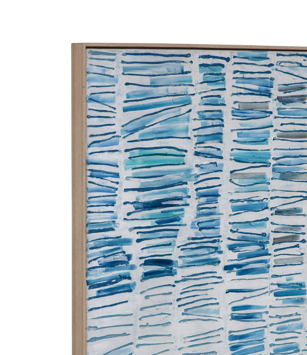 Blue Gail Canvas Art - Light Blue