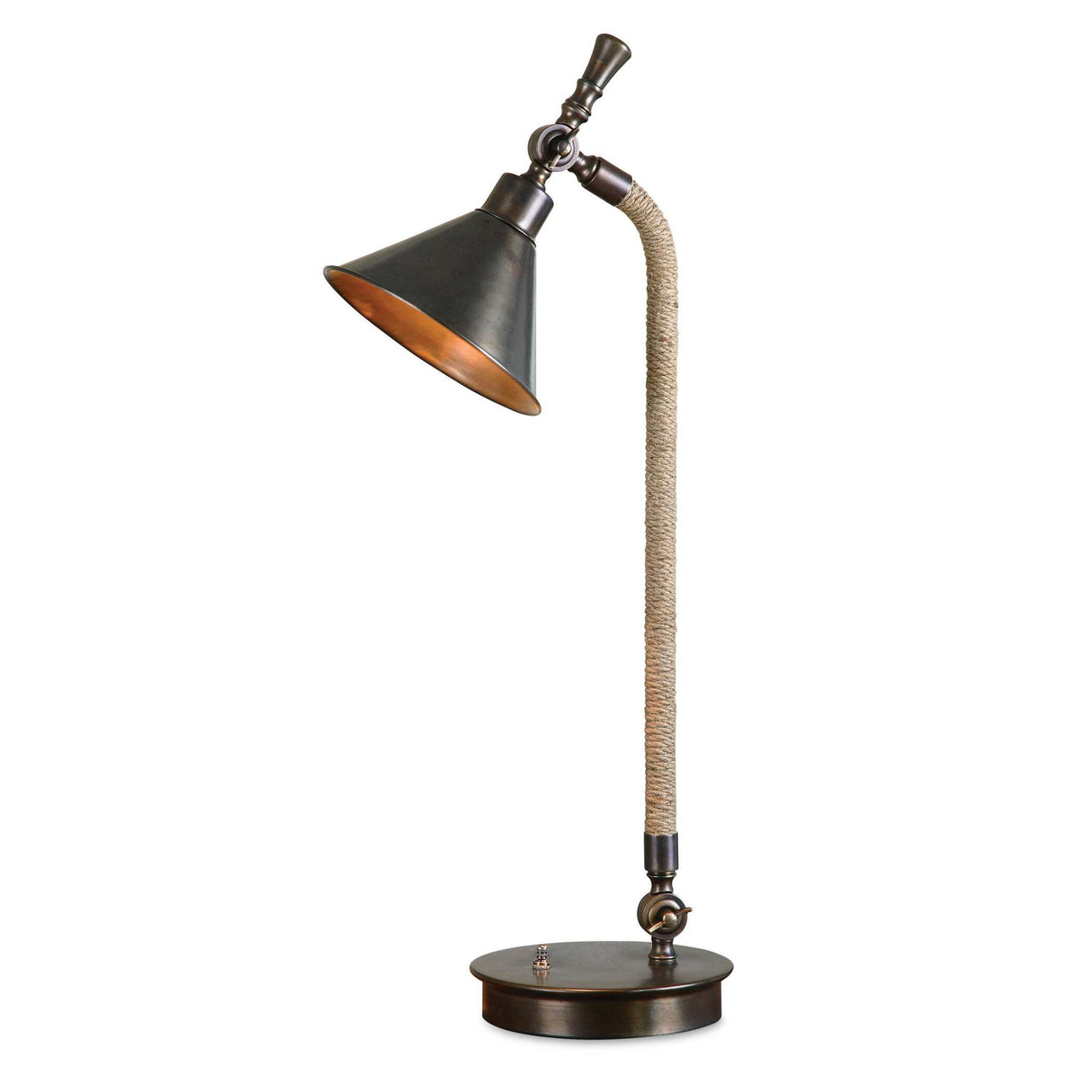 Duvall Task - Lamp - Brown, Dark