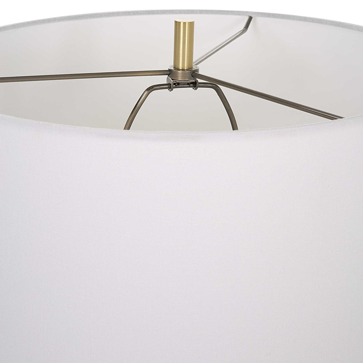 Ruse - Whitewashed Table Lamp