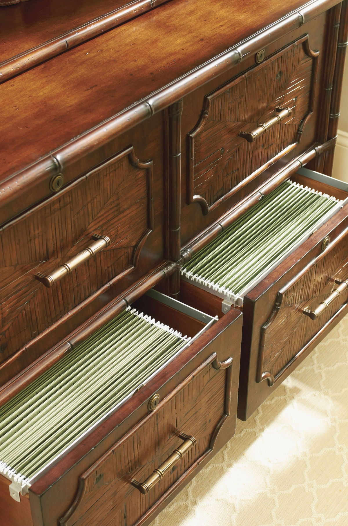 Bal Harbour - Laguna Beach File Chest - Dark Brown