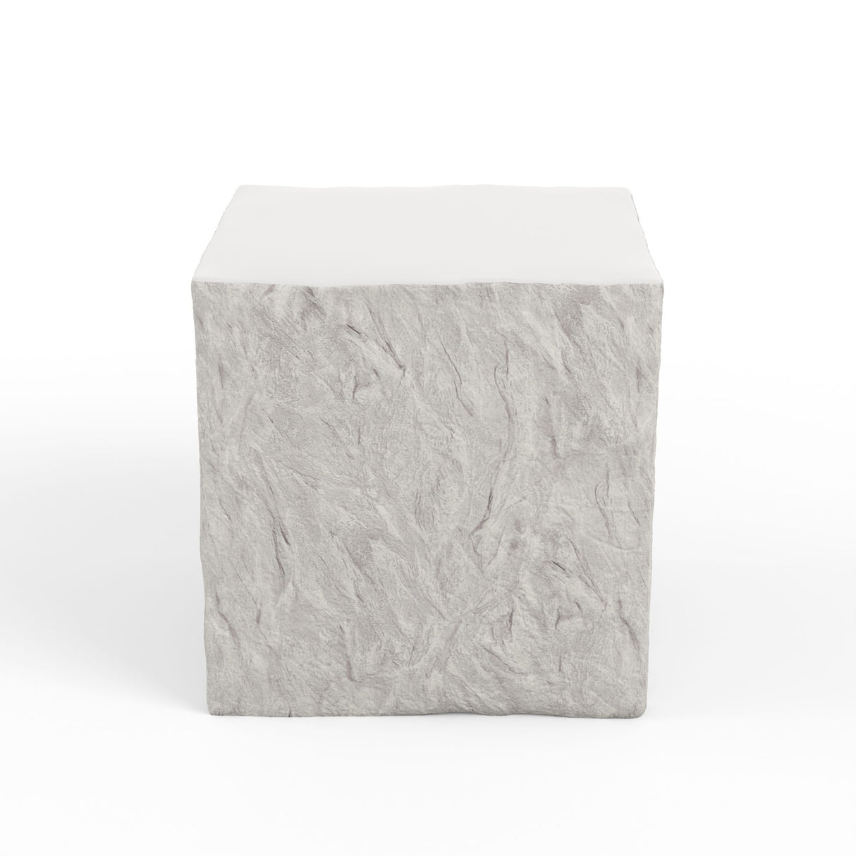 Bazaar - Antique End Table - Stone