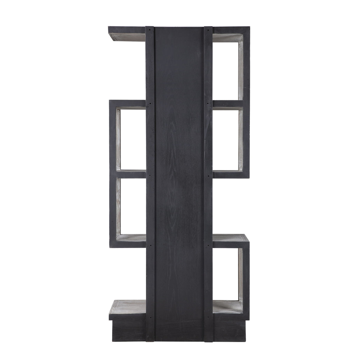 Nicasia - Modern Etagere - Pearl Silver