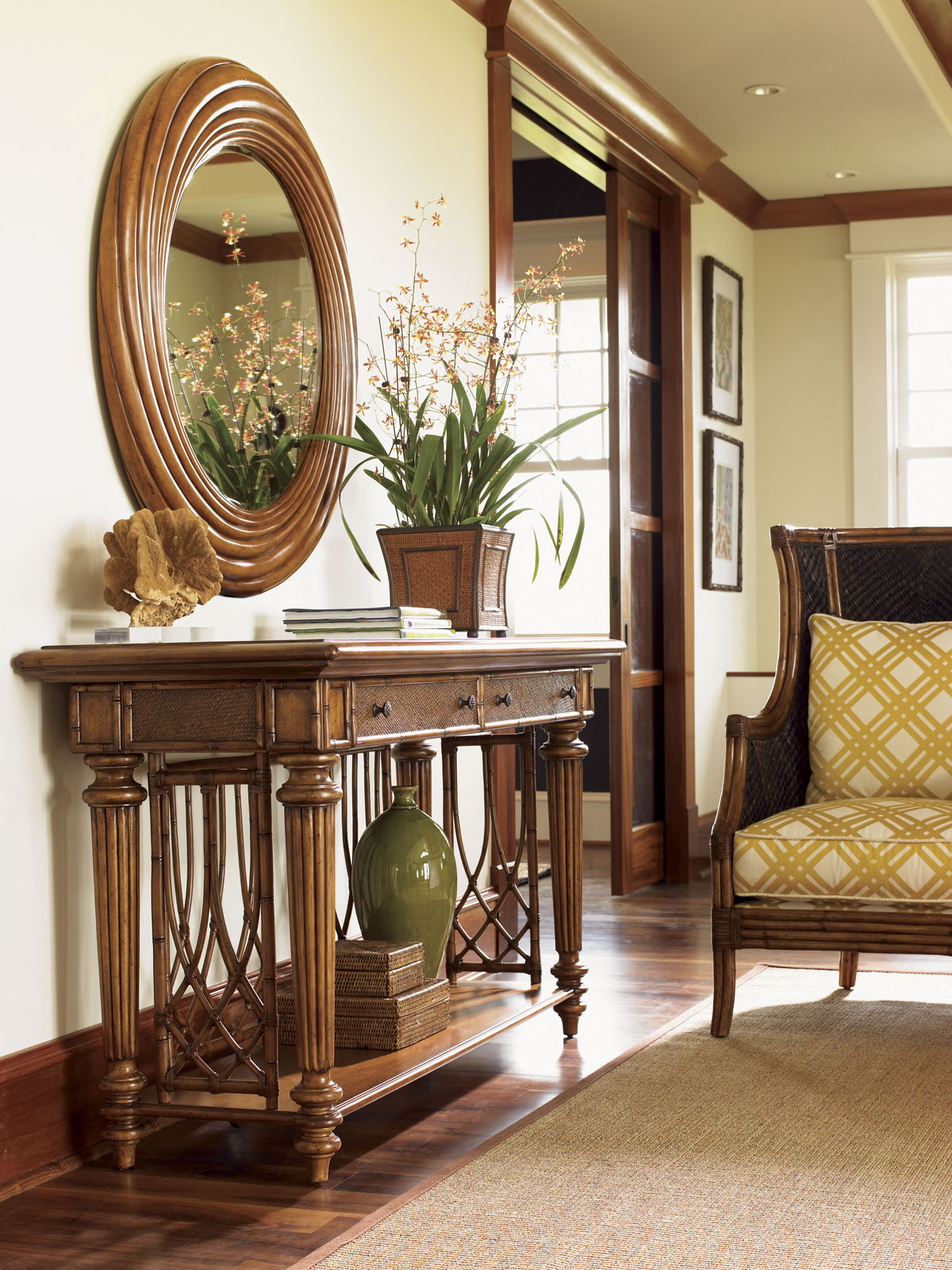 Island Estate - Nassau Sideboard - Dark Brown