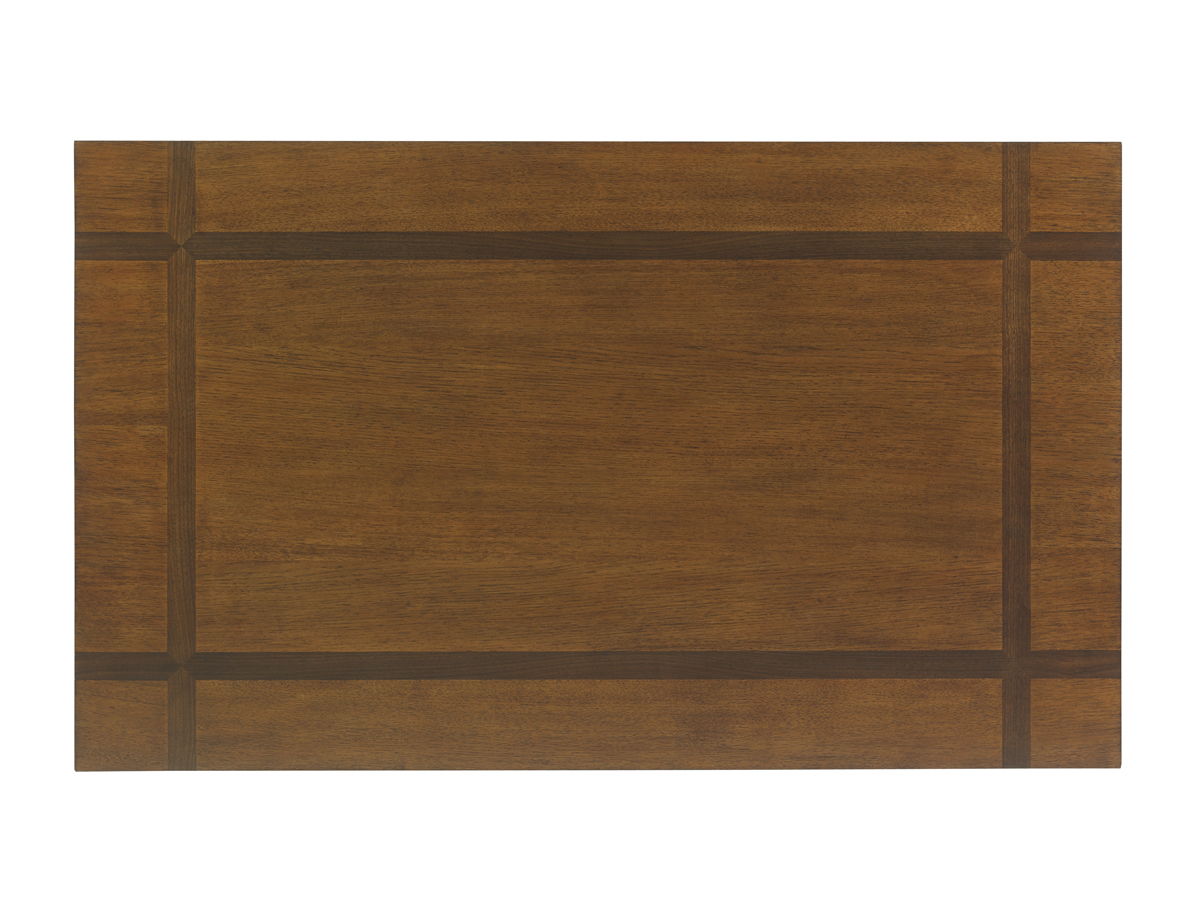 Island Fusion - Castaway Rectangular Cocktail Table - Dark Brown