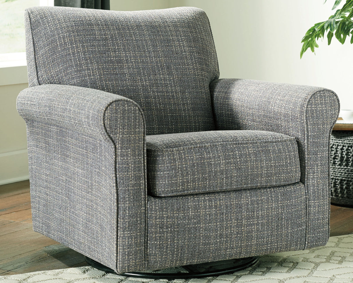 Renley - Swivel Glider Accent Chair