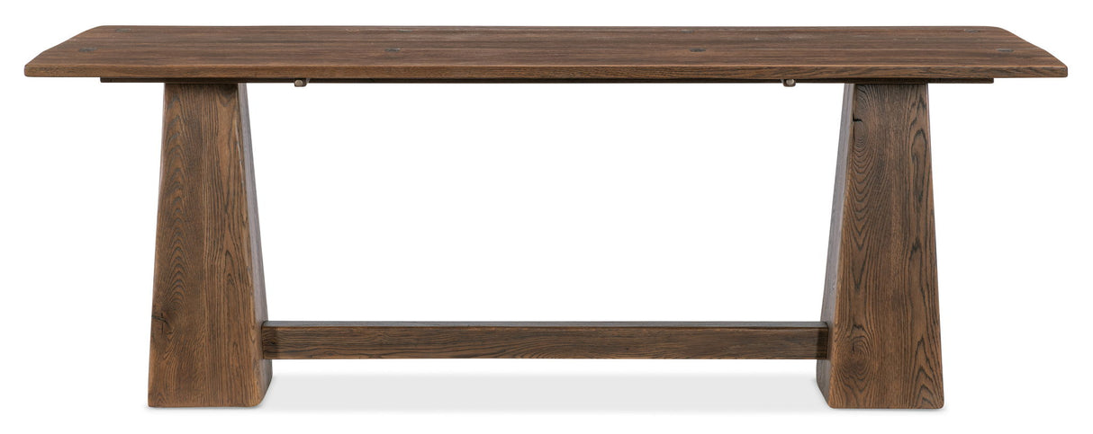 Driftwood - Flip-Top Console Table - Medium Wood
