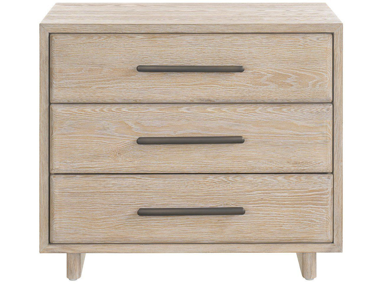 Modern - Three Drawer Nightstand