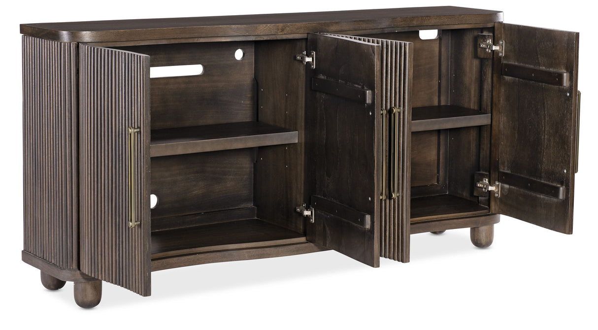 Commerce And Market - Reese Entertainment Credenza - Dark Wood