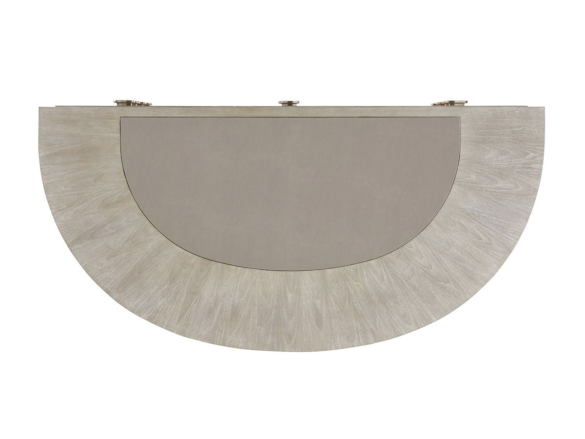 Greystone - Dylan Demilune Desk - Beige