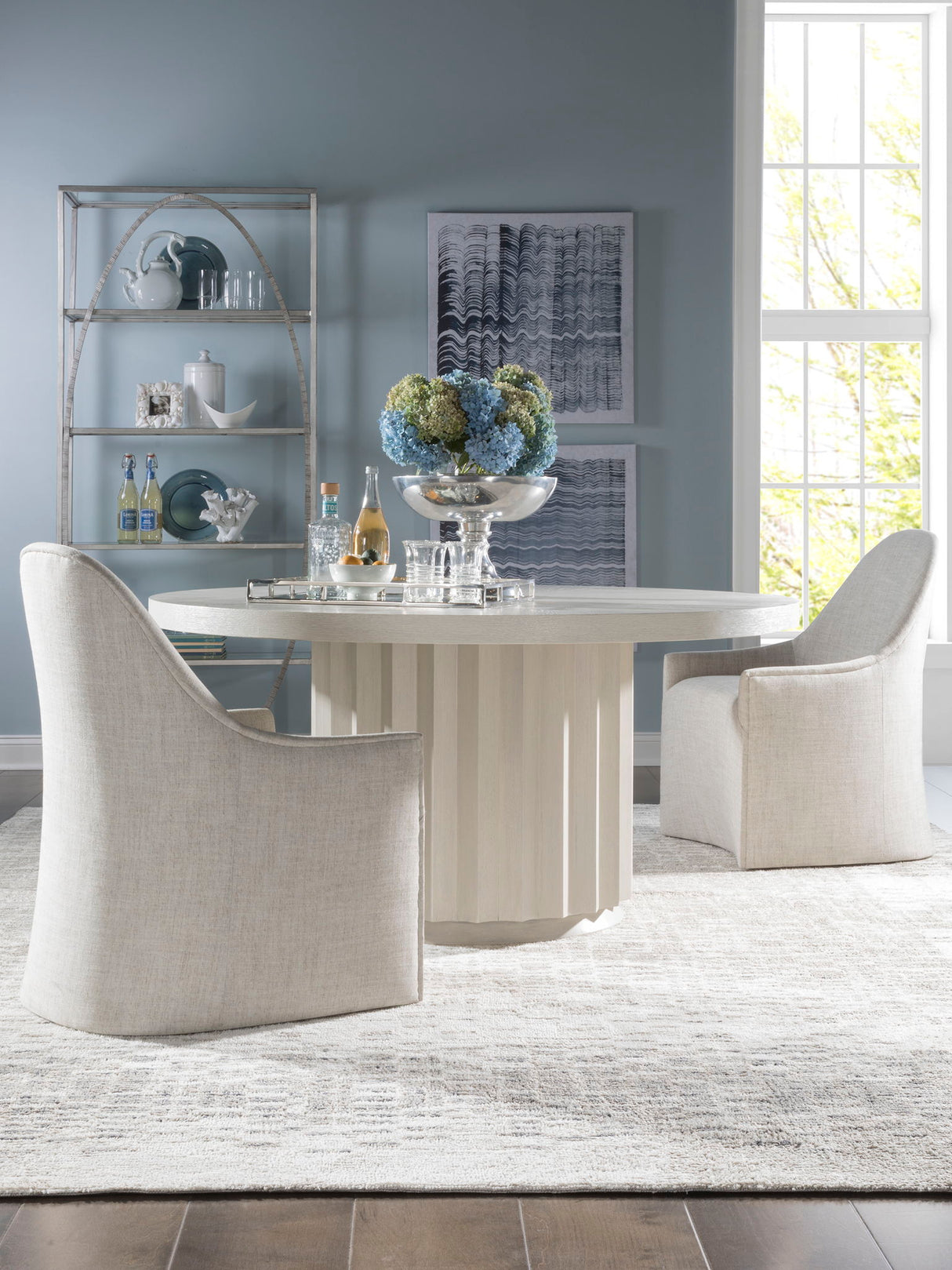 Signature Designs - Sarto Round Dining Table - Beige