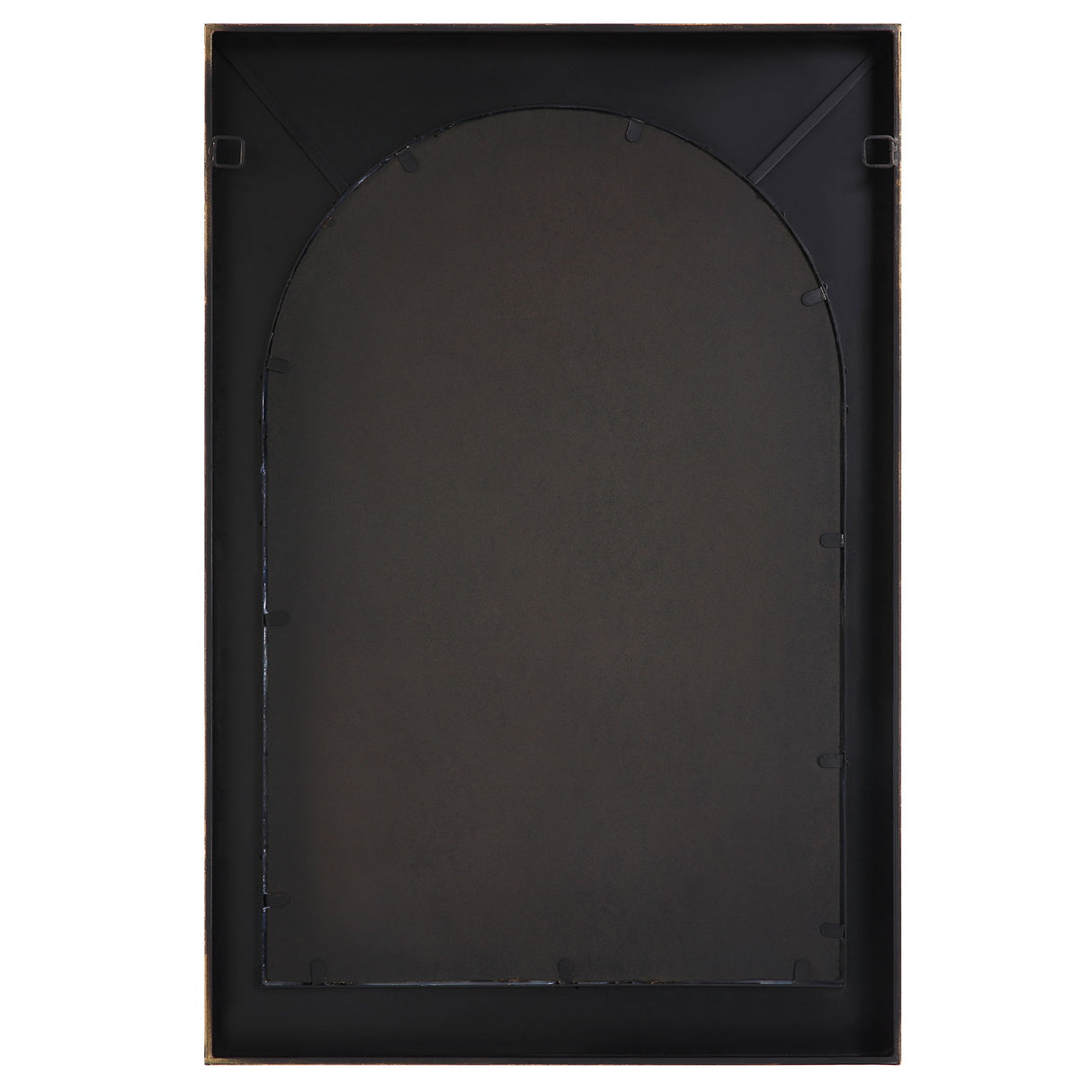 Crisanta - Gloss White Arch Mirror