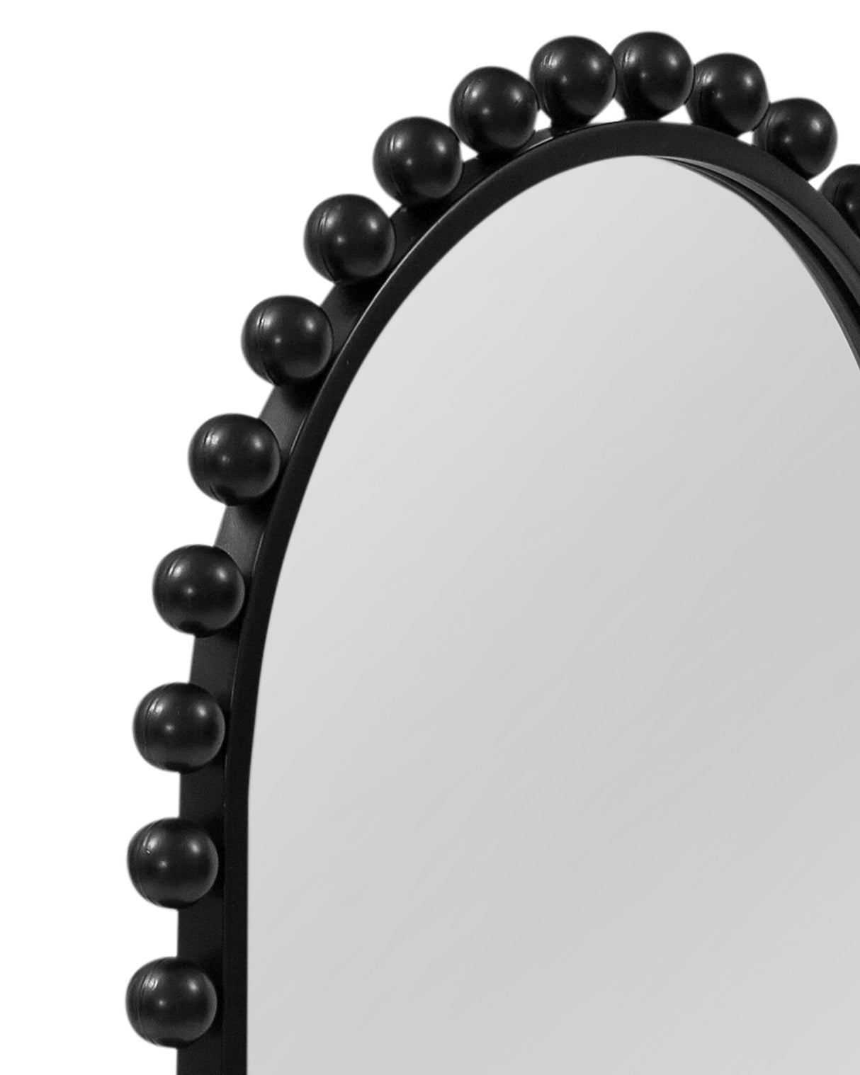 Claria - Tall Wall Mirror - Black
