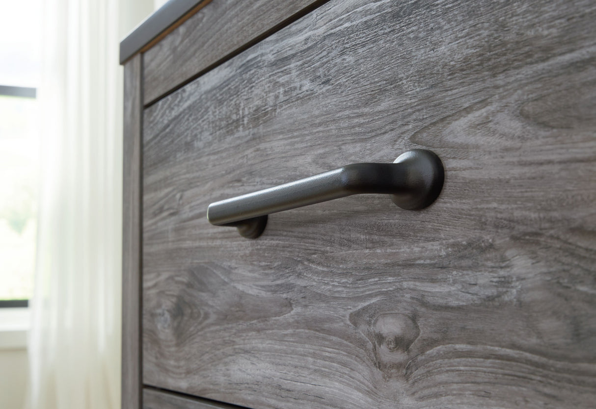 Bronyan - Four Drawer Chest - Dark Gray