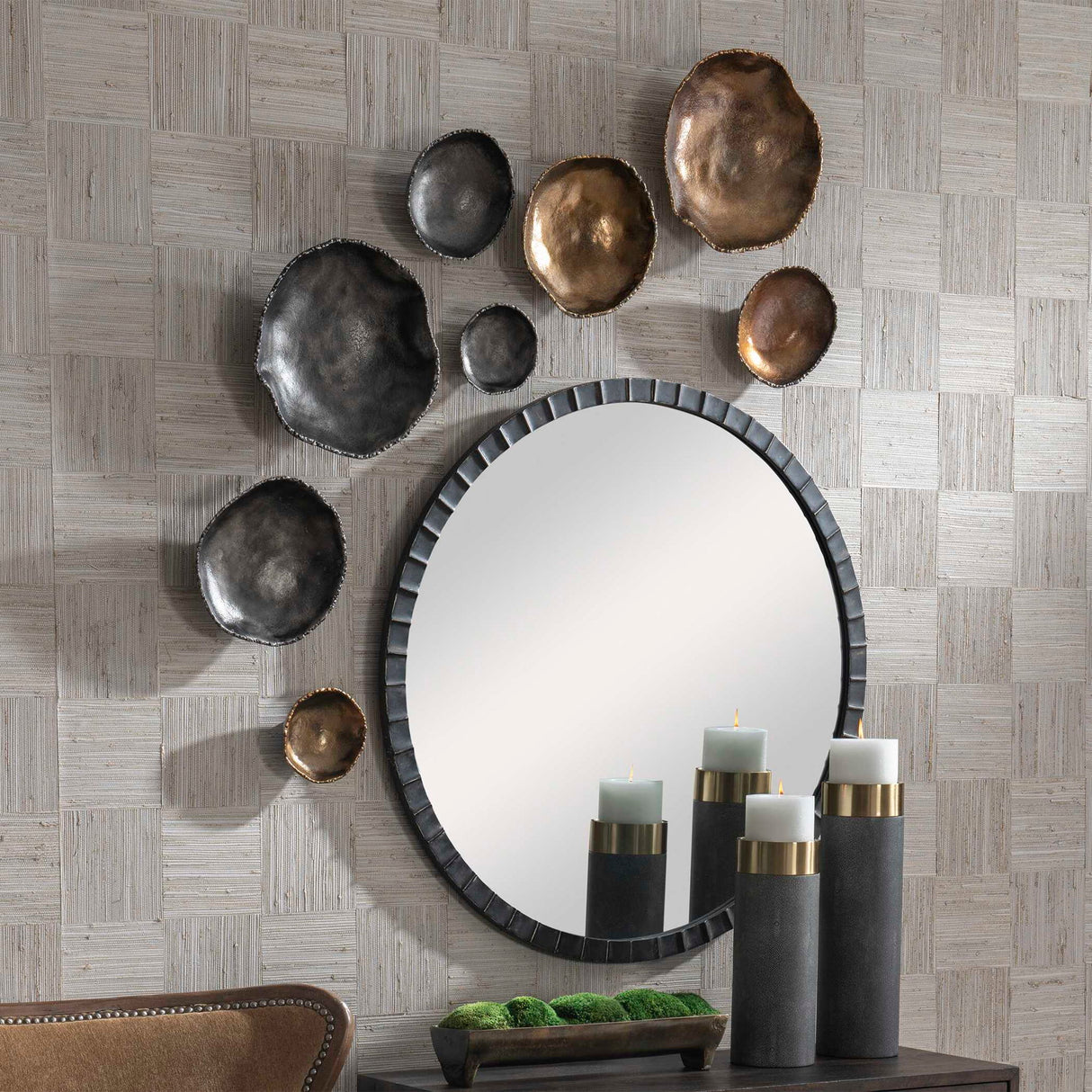 Lucky Coins - Wall Bowls (Set of 4)