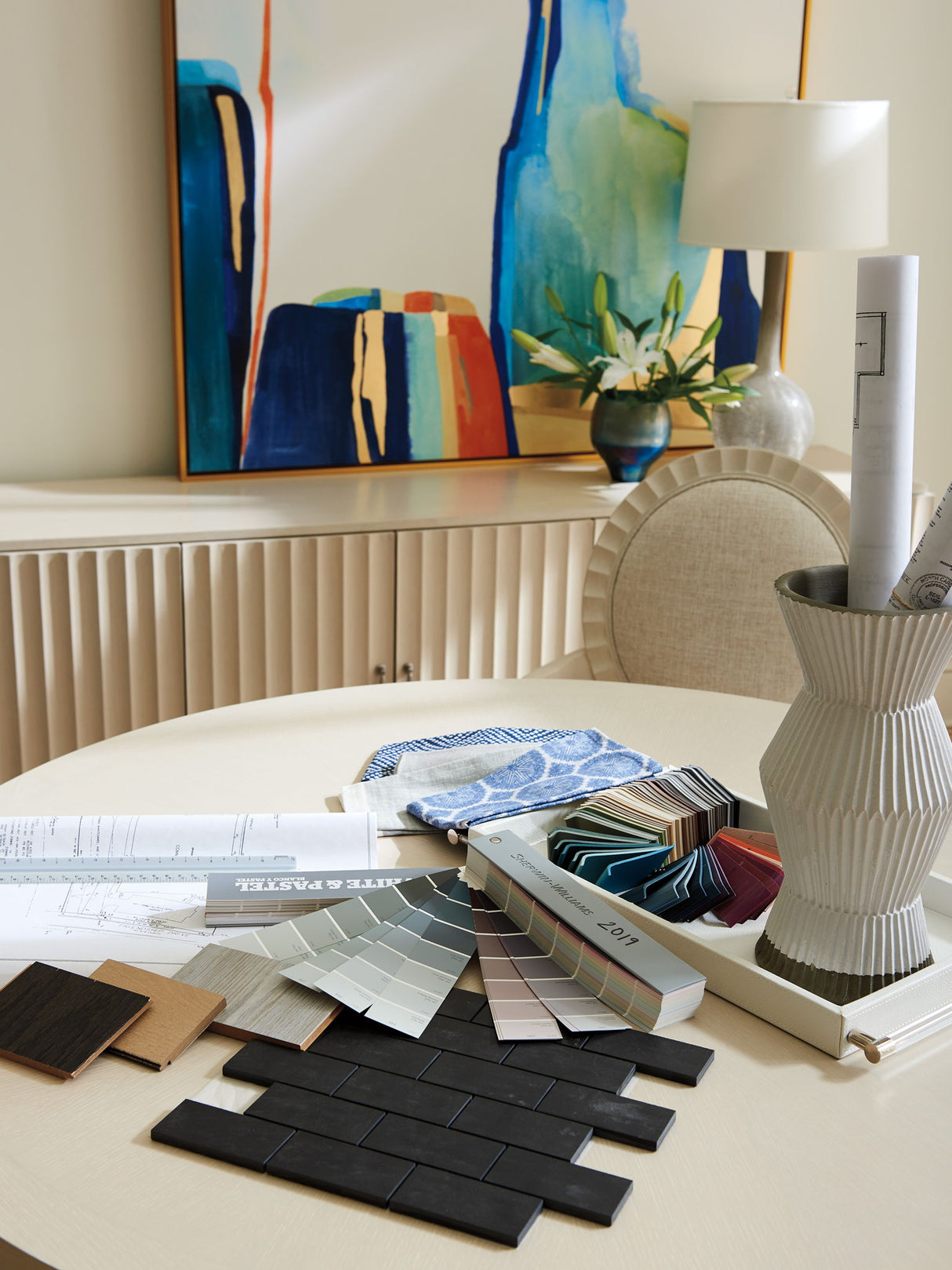 Cascades - Artesia Game Table - Beige