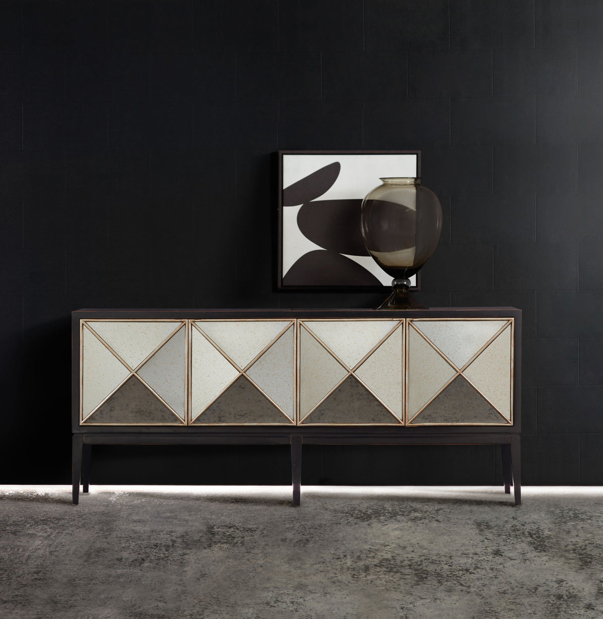 Melange - Jova Four-Door Credenza
