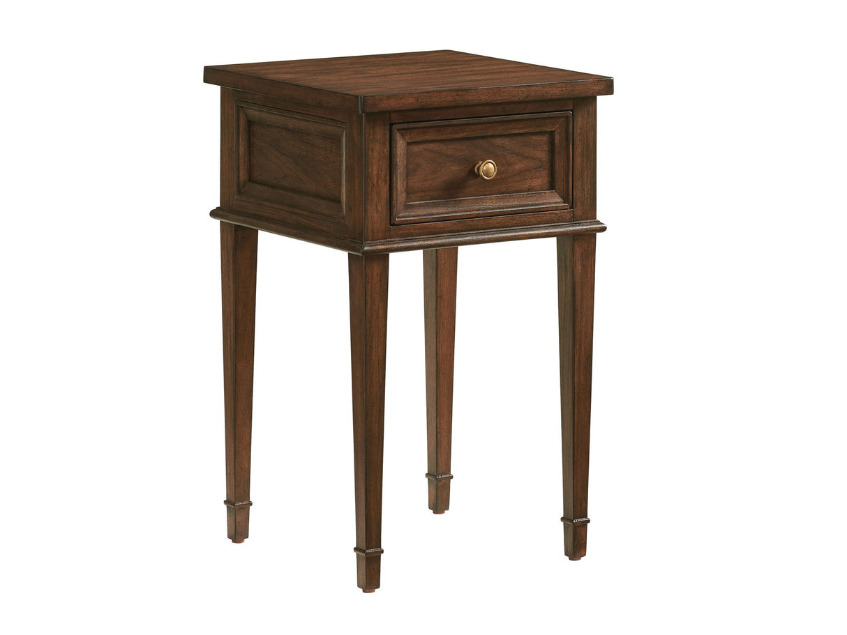 Silverado - Surrey Night Table - Dark Brown