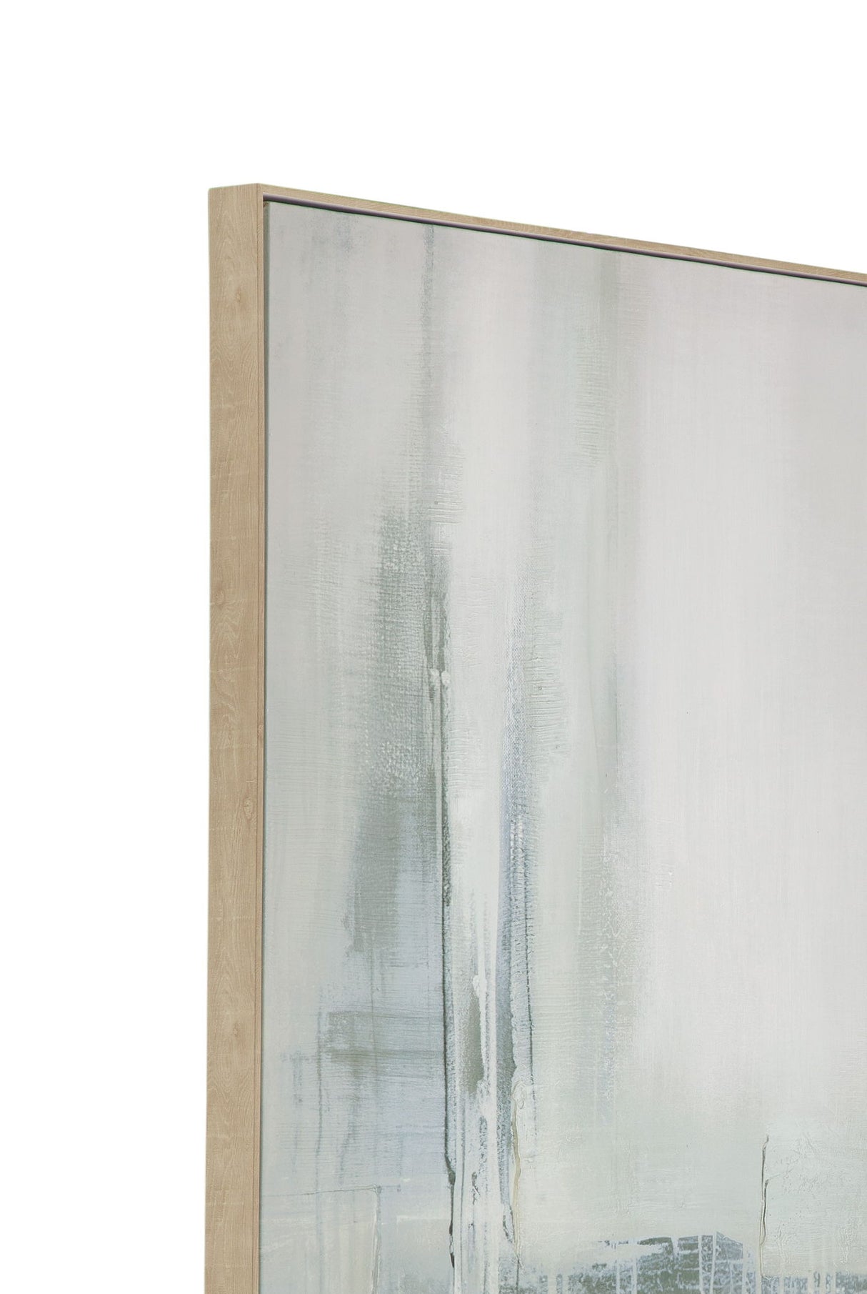 Framed Canvas Misty Crossing - Silver