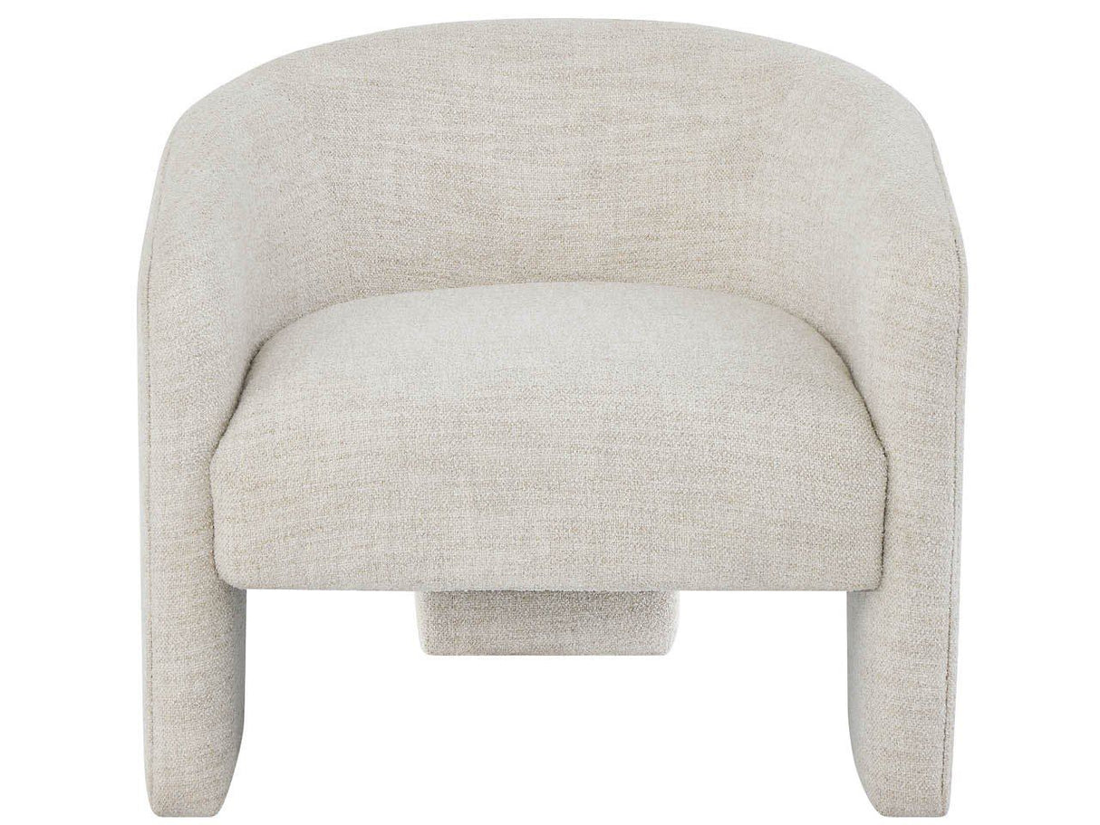 Kenzi - Accent Chair - Gray / White