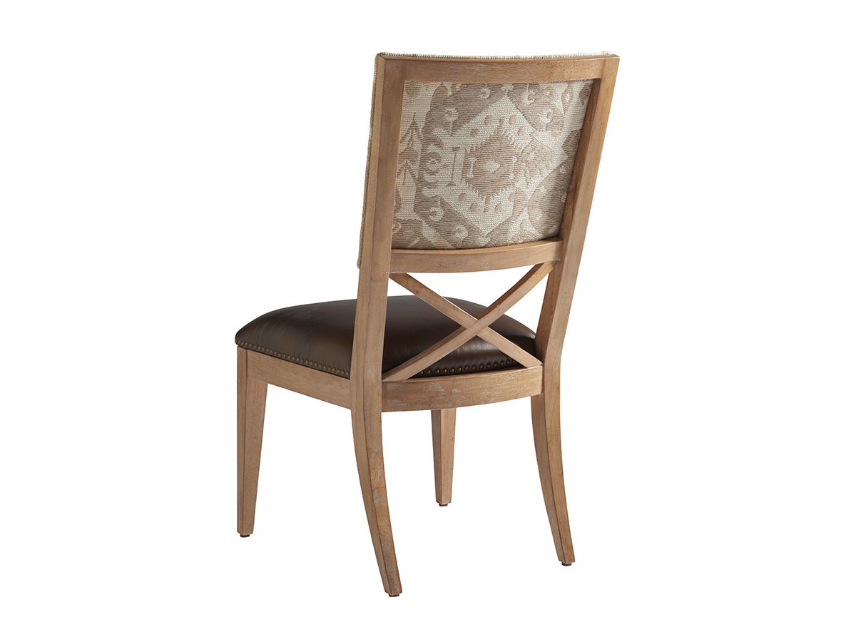 Los Altos - Alderman Upholstered Side Chair - Light Brown