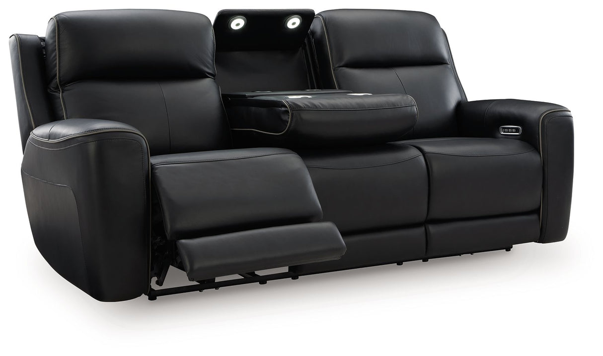 5Z-Comfort - Relaxation - Power Reclining Sofa With Adj Headrest