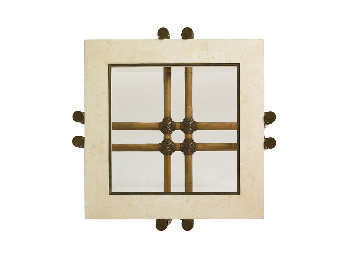 Twin Palms - Los Cabos Lamp Table - Light Brown