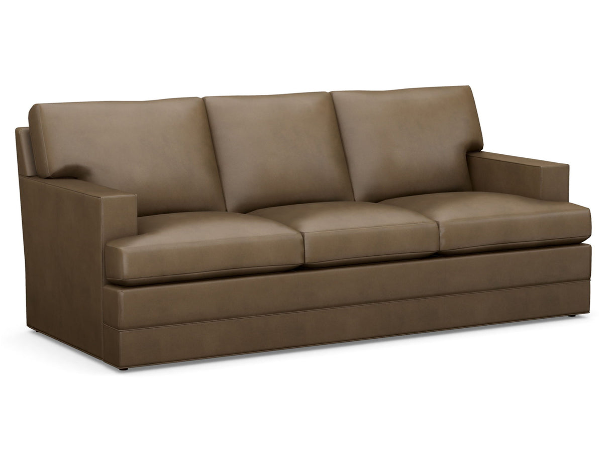 Couture Leather - Tyler Leather Sleeper Sofa - Dark Brown