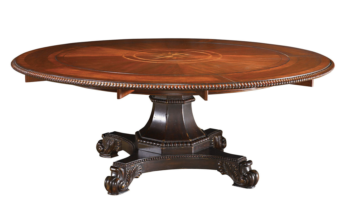 Kingstown - Bonaire Round Dining Table - Dark Brown