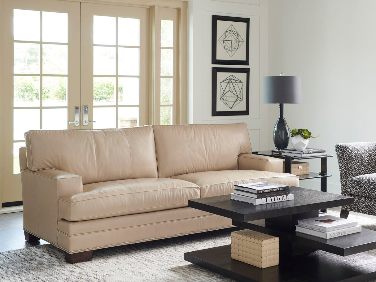 Couture Leather - Tyson Leather Sofa - Beige