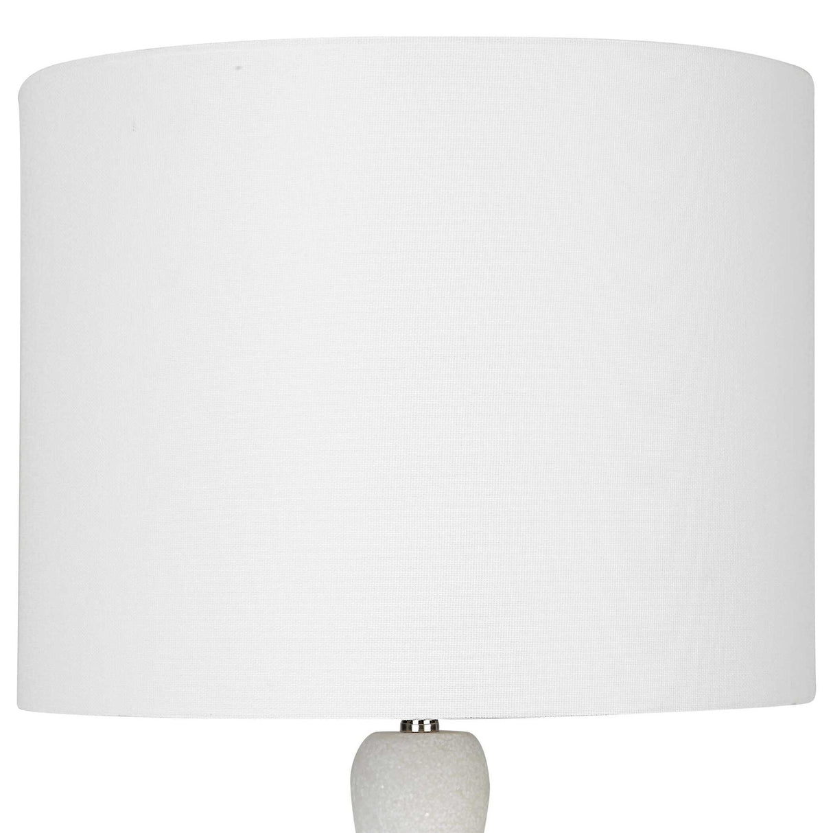 Inverse - Marble Table Lamp - White