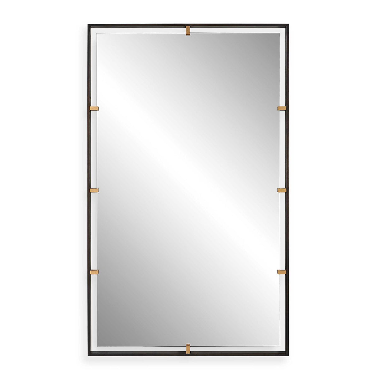 Egon - Rectangular Mirror - Black