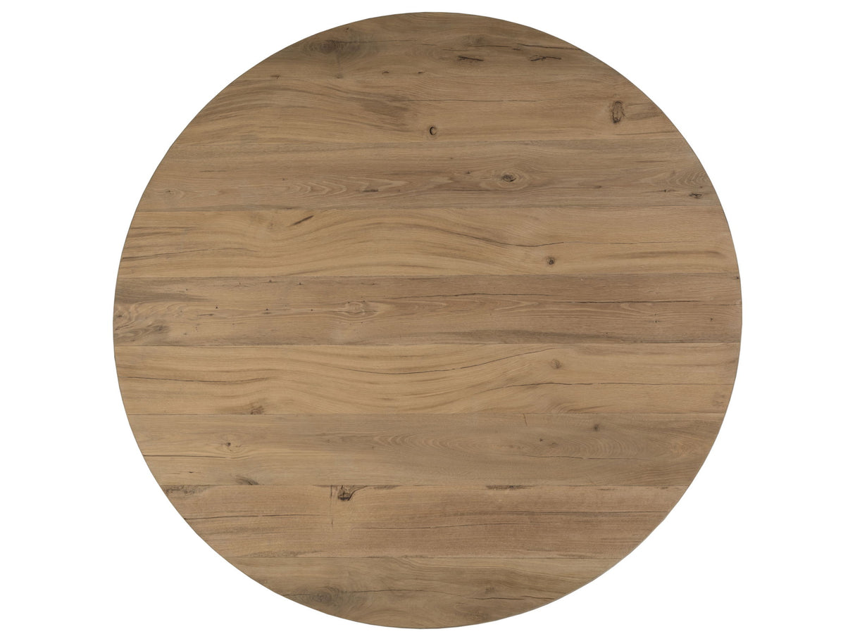 Verite - Round Dining Table - Light Brown