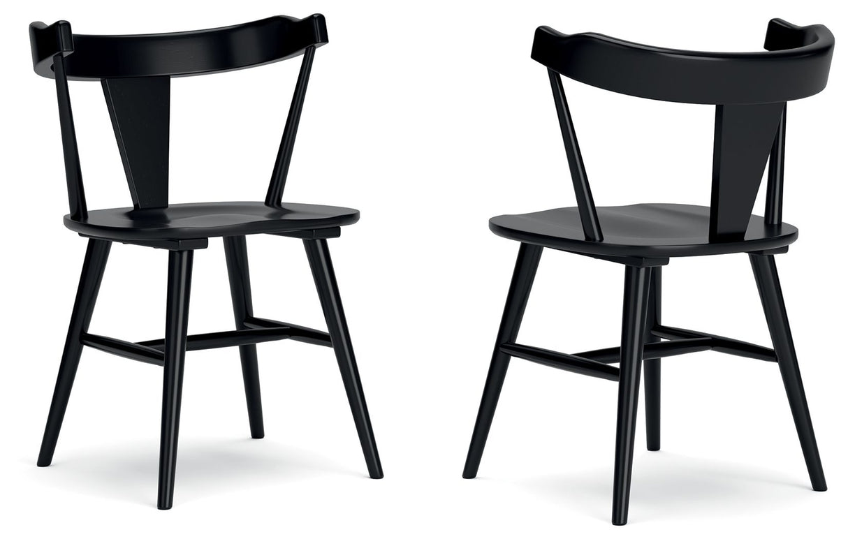 Gretlynn - Dining Room Side Chair (Set of 2) - Black