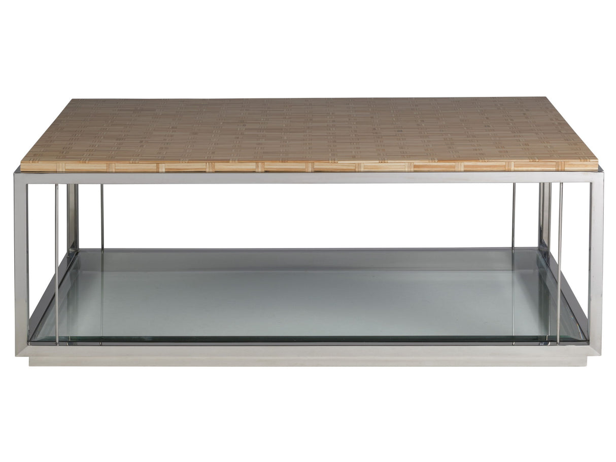 Signature Designs - Thatch Rectangular Cocktail Table - Gray